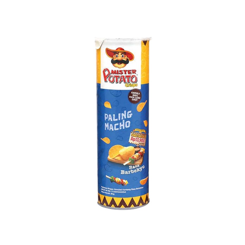 

Mister Potato Snack Crisps Barbeque 80G - Alhanan/04