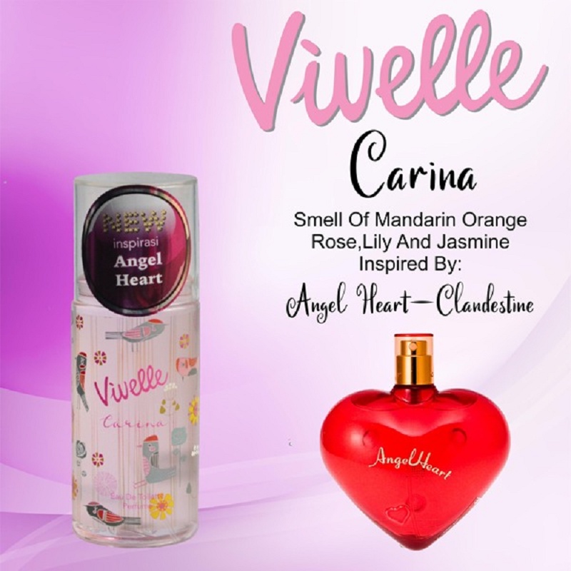 Vivelle EDT Flower Scent 100 ml - EK (Tidak bisa kirim luar P. Jawa dengan JNT)