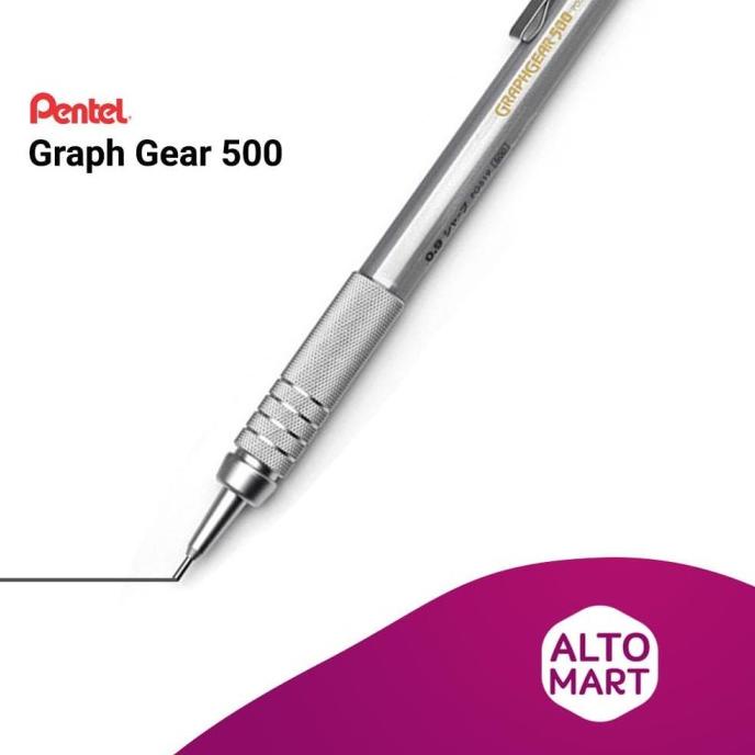 

Office & Stationery | Alat Tulis | Pentel Graph Gear 500 Mechanical Pencil 0.5 Mm 0.5Mm Graphgear | Best Seller