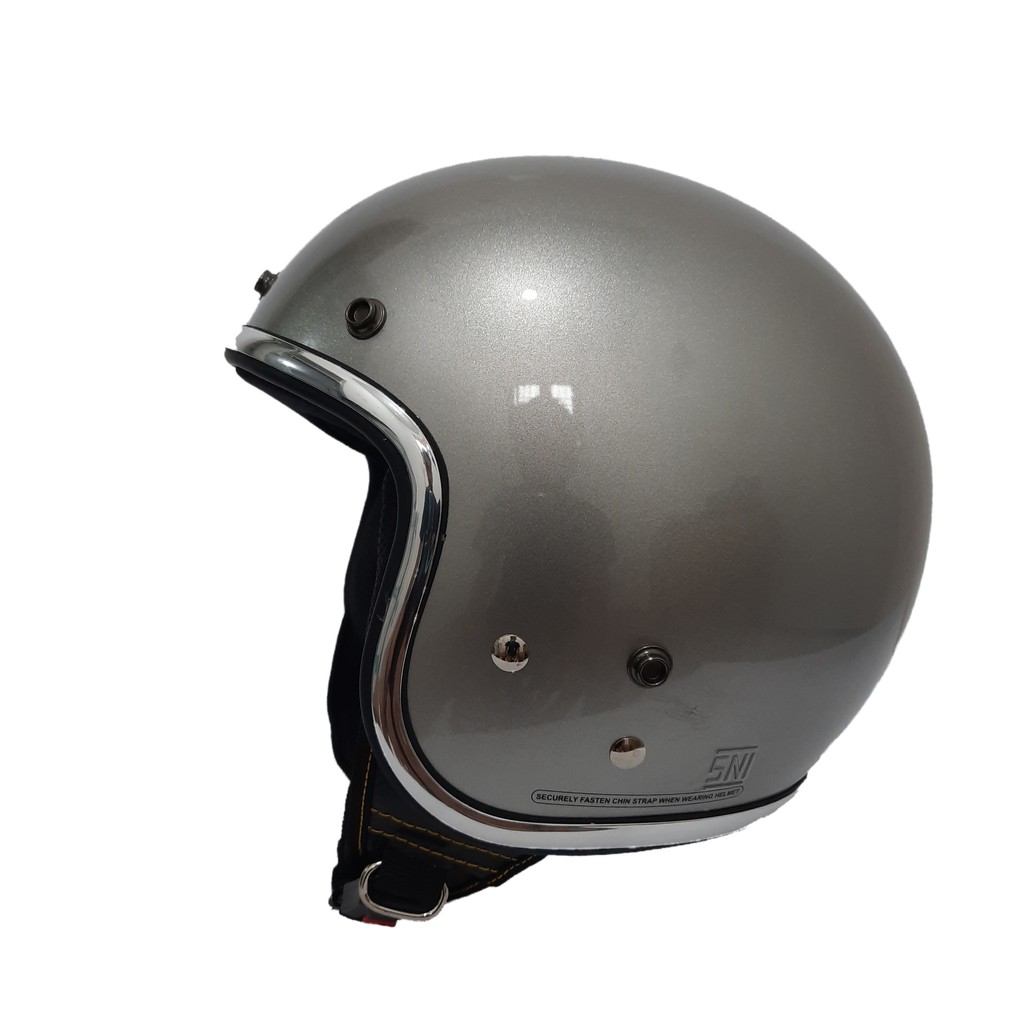 Helm Cargloss Retro Silver Gloss List Croom