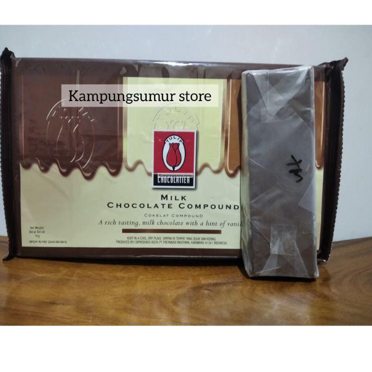 

HARGA PROMO Tulip Milk Coklat Batangan susu Berat +/- 200 gram