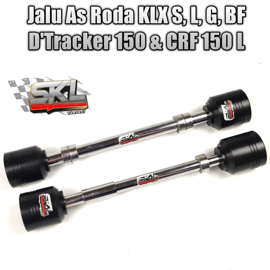 Jalu As Roda Depan Belakang Klx D Tracker 150 dan CRF 150 L