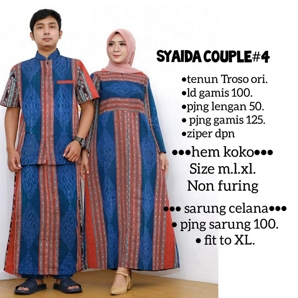 Syaida couple ori tenun troso