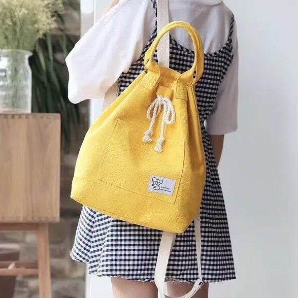 Twenty Bag - Tas Ransel Sekolah Anak Wanita Dan Pria Untuk Anak PAUD TK SD SMP Terbaru 2021 Kekinian Motif Carakter SERUT ELLISH Korean Sytle Bahan Canvas