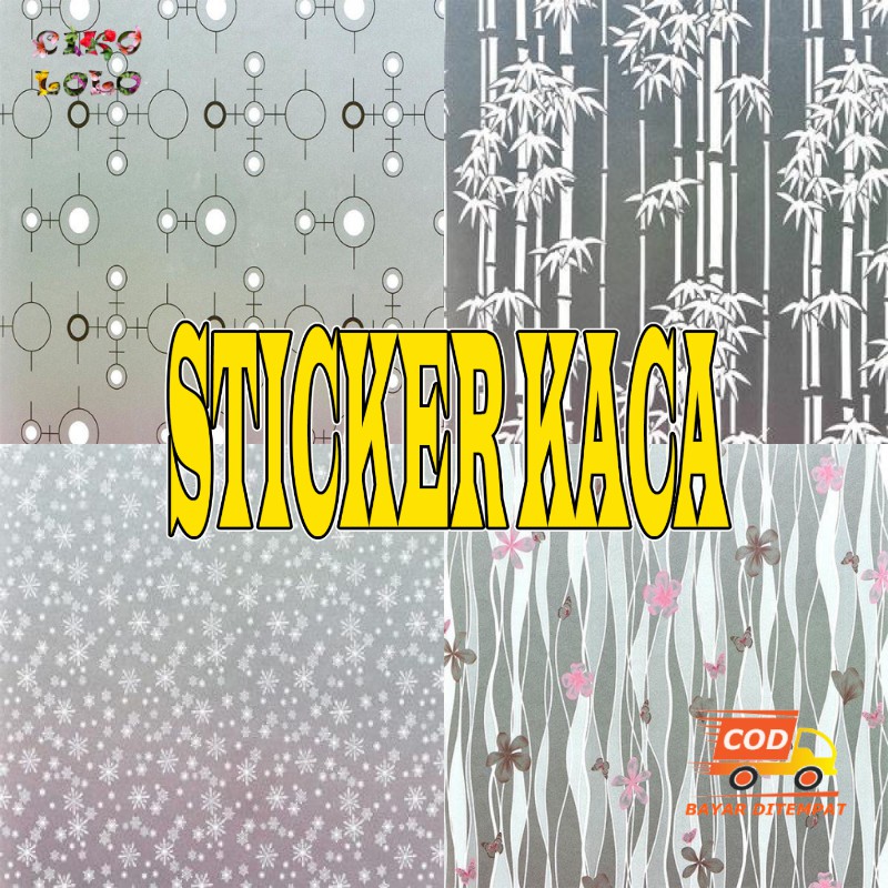 STICKER KACA JENDELA RUMAH