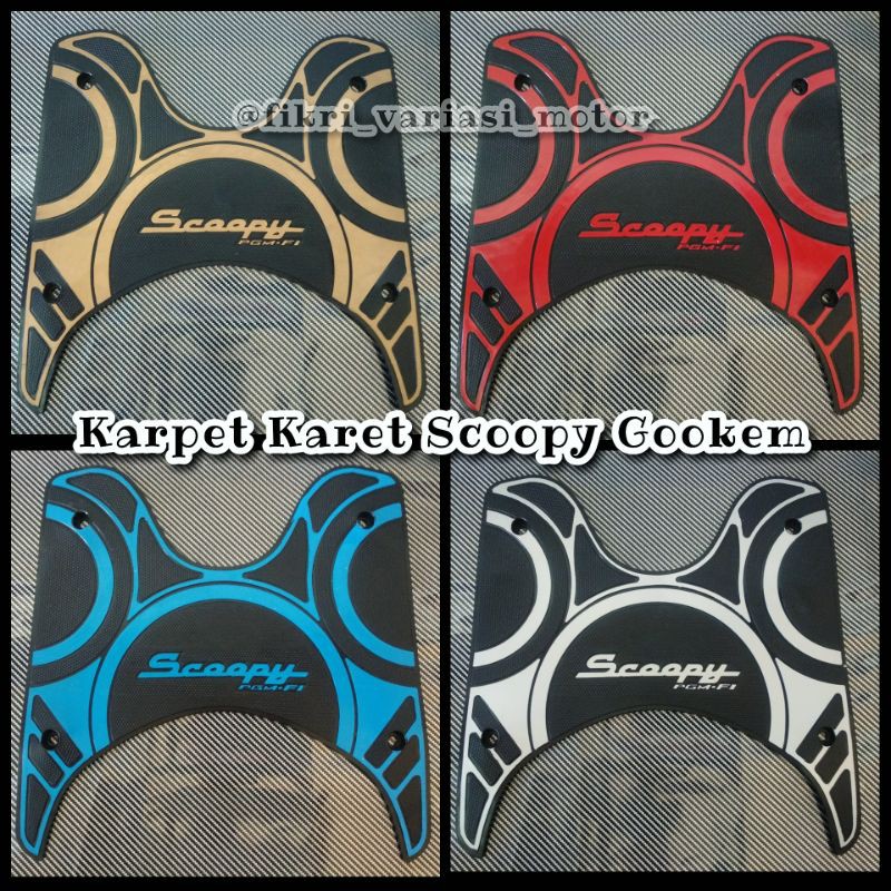 karpet scoopy fi 2014 - 2020