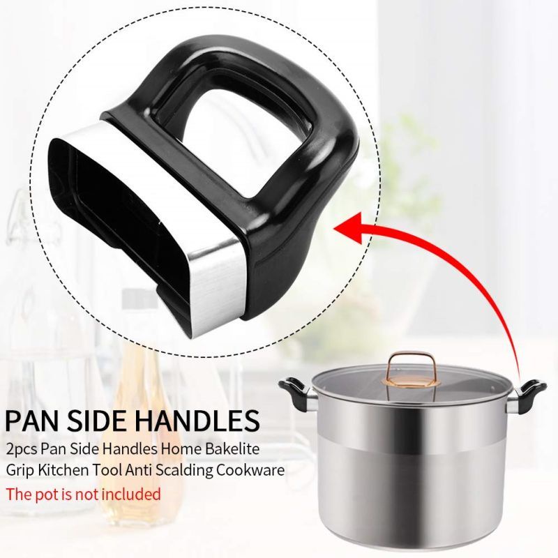 2pcs Pendek Panci Presto Handle Pegangan Gagang Presto 66mm Hundle Presto Pressure Cooker Handle