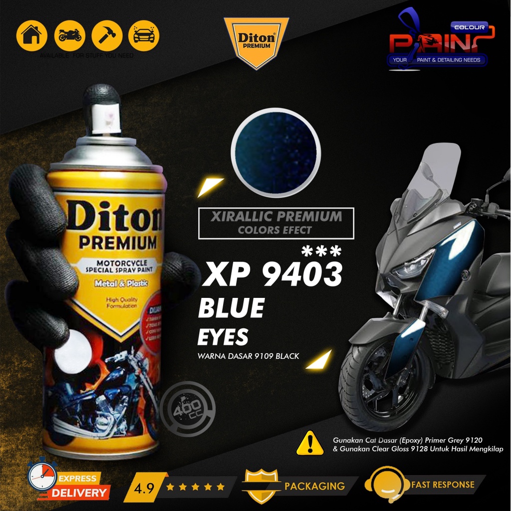 Cat Semprot DITON PREMIUM Xirallic - Blue Eyes XP 9403***