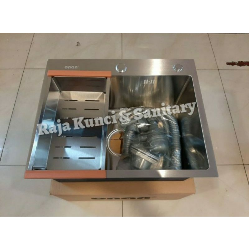 Kitchen Sink 5040 ONAN/BOLZANO /GOLDEN HAND/VALPRA /Paket Lengkap Kitchen Sink 5040 Stainless 304