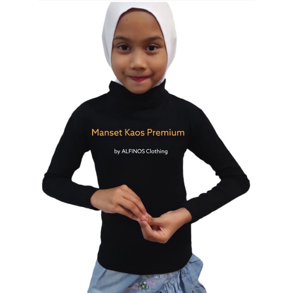 Manset Kaos Anak Lengan Panjang | Manset Anak Perempuan