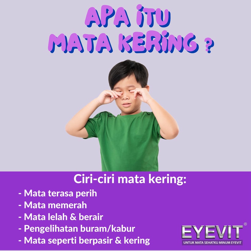 Eyevit Tablet Vitamin Mata / Memelihara Kesehatan Mata Dewasa