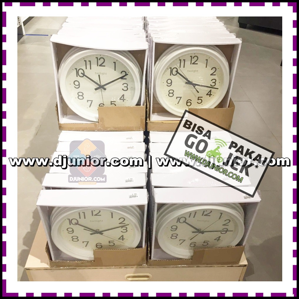 INFORMA - TWILIGHT JAM DINDING / WALL CLOCK