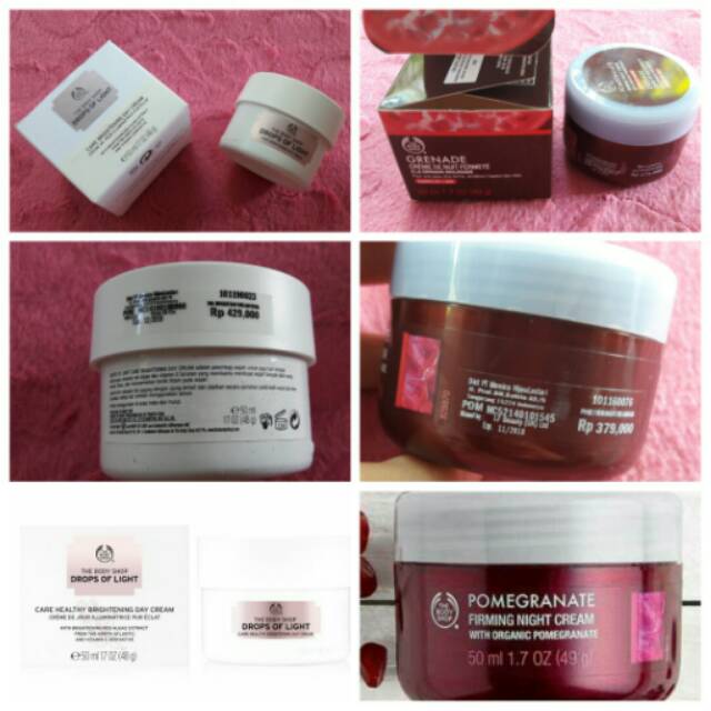 The Body Shop Drops of Light Brightening day cream