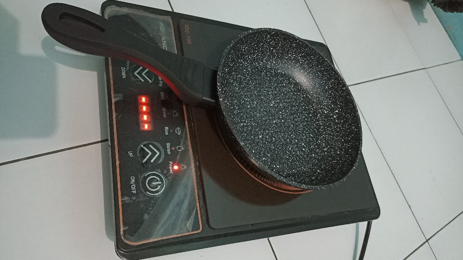 Frypan Cypruz Fp-0305 Wajan Marble 20cm Anti Lengket Bisa Dipakai Pada Kompor Induksi