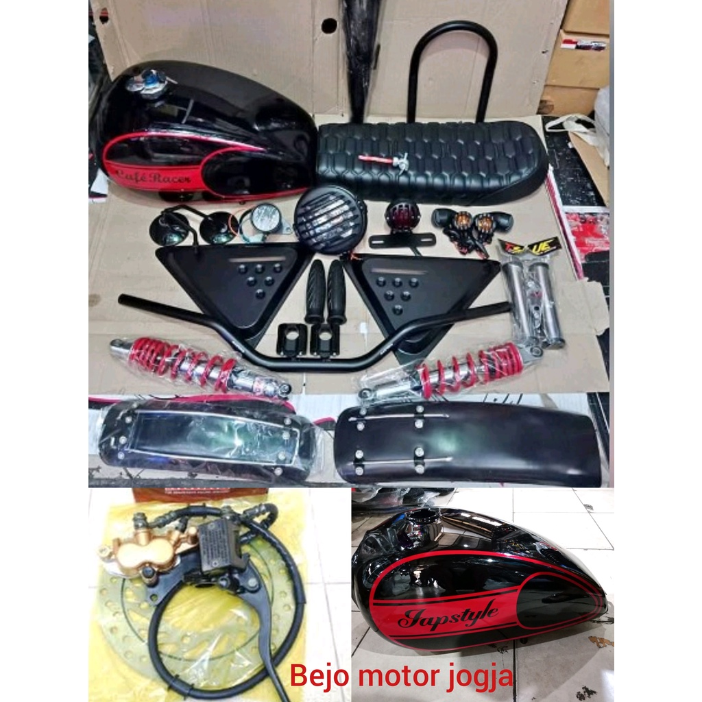 paket body japstyle fullset plus cakram depan set buat honda  verza tiger mega pro gl pro