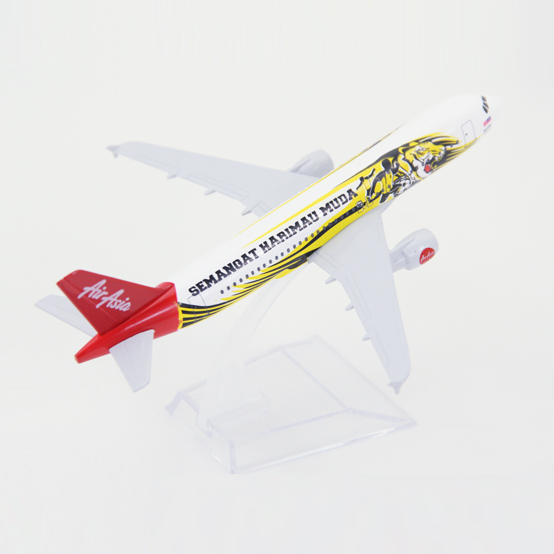 Model Pesawat Terbang Airbus 320 Malaysia Korea Vietnam Airlines A320 Diecast Metal 16CM