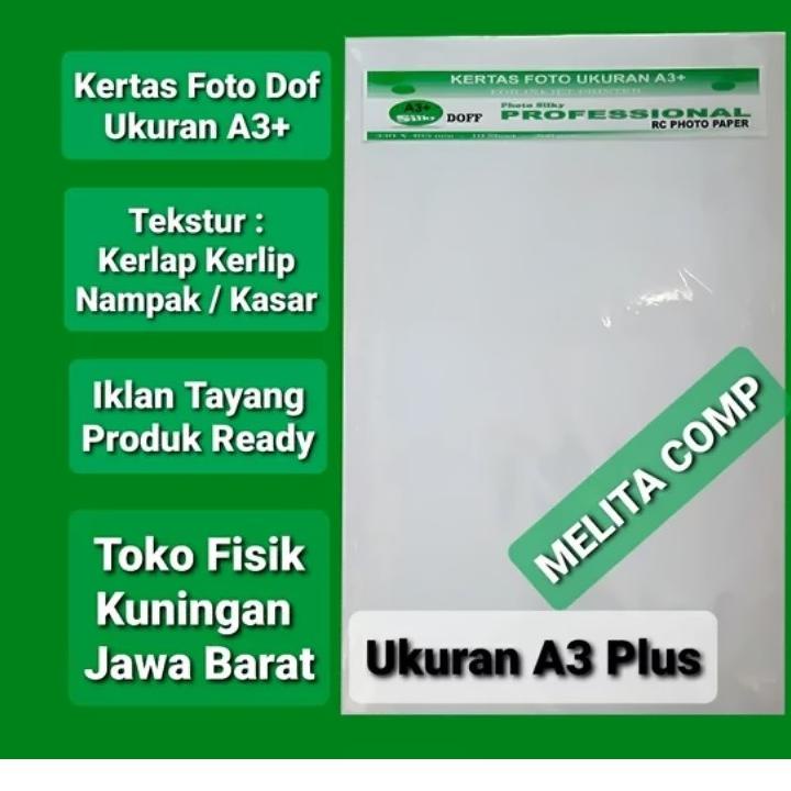 [KODE PRODUK LHGJ74267] Kertas foto doff A3+ paper photo foto A3Plus silky doff spectra