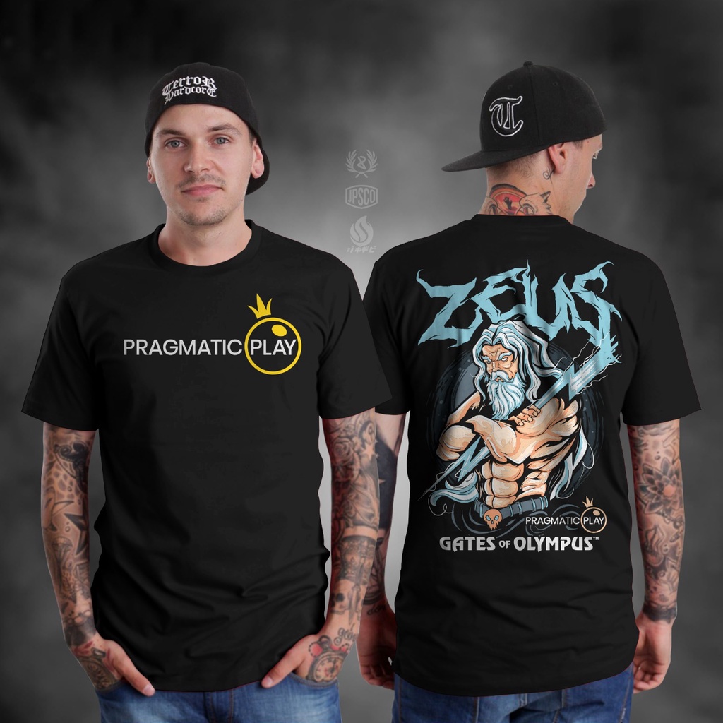 Baju Atasan Kaos Distro Pria Lengan Pendek Terbaru Keren 2022 Pragmatic Play Olympus Game Slot Zeus