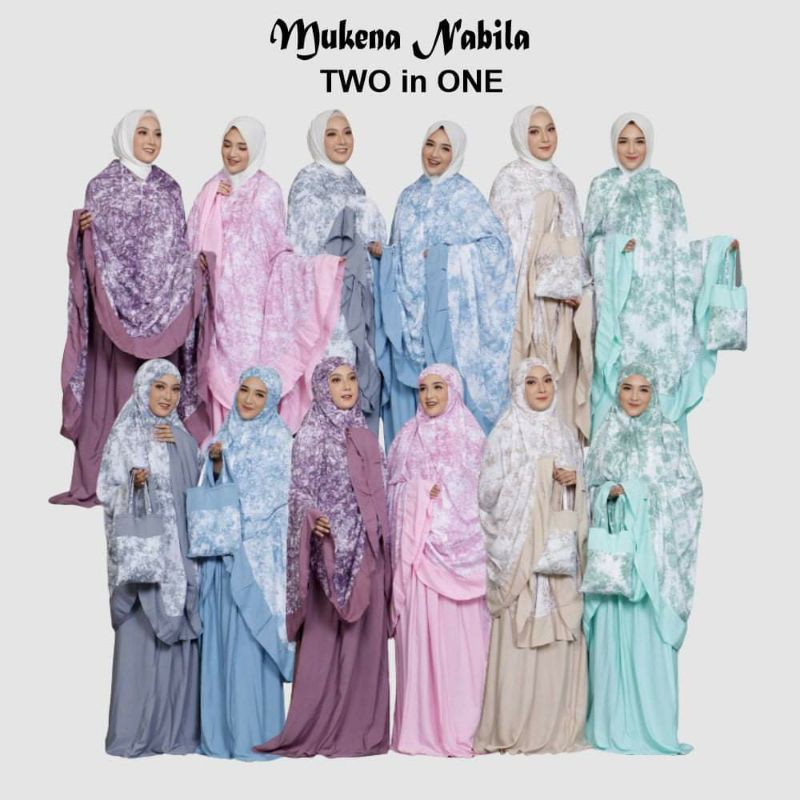 MUKENA TRAVELING SUPER JUMBO//MUKENA 2IN1//
