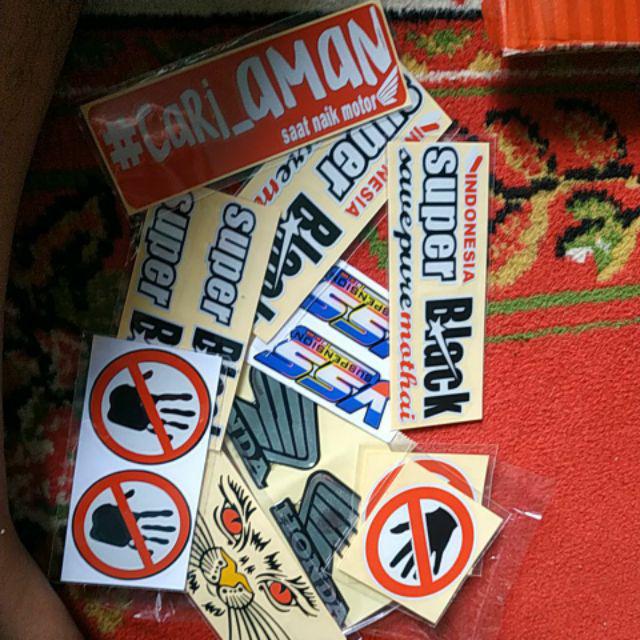 emblem timbul stiker logo SAYAP WINGS HONDA THAILAND emblem timbul stiker logo SAYAP WINGS HONDA THAILAND