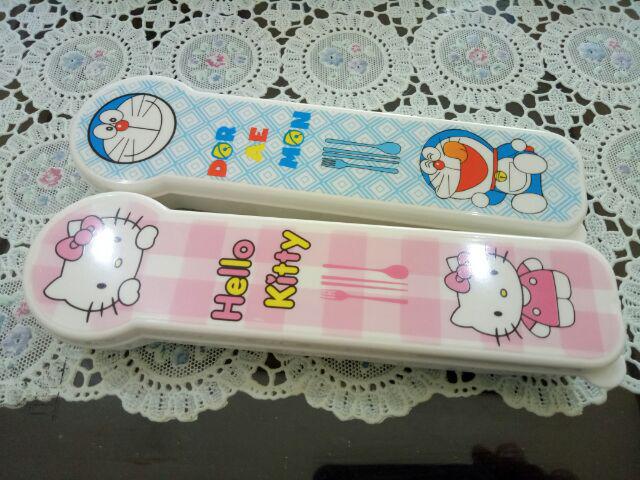Sendok Set Kotak Garpu Gg Keramik Karakter (20x3)