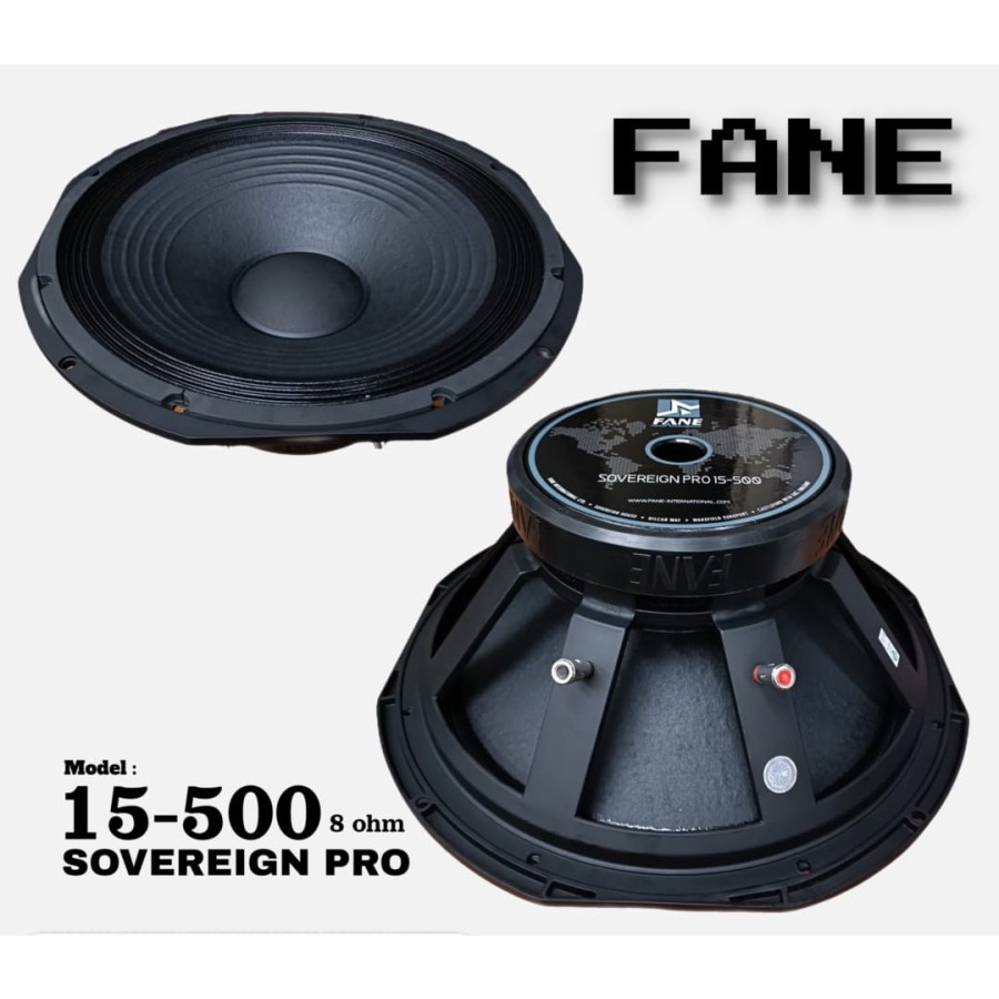 Speaker Fane Sovereign 15-500 Fane 15 500 15 Inch Bass Original