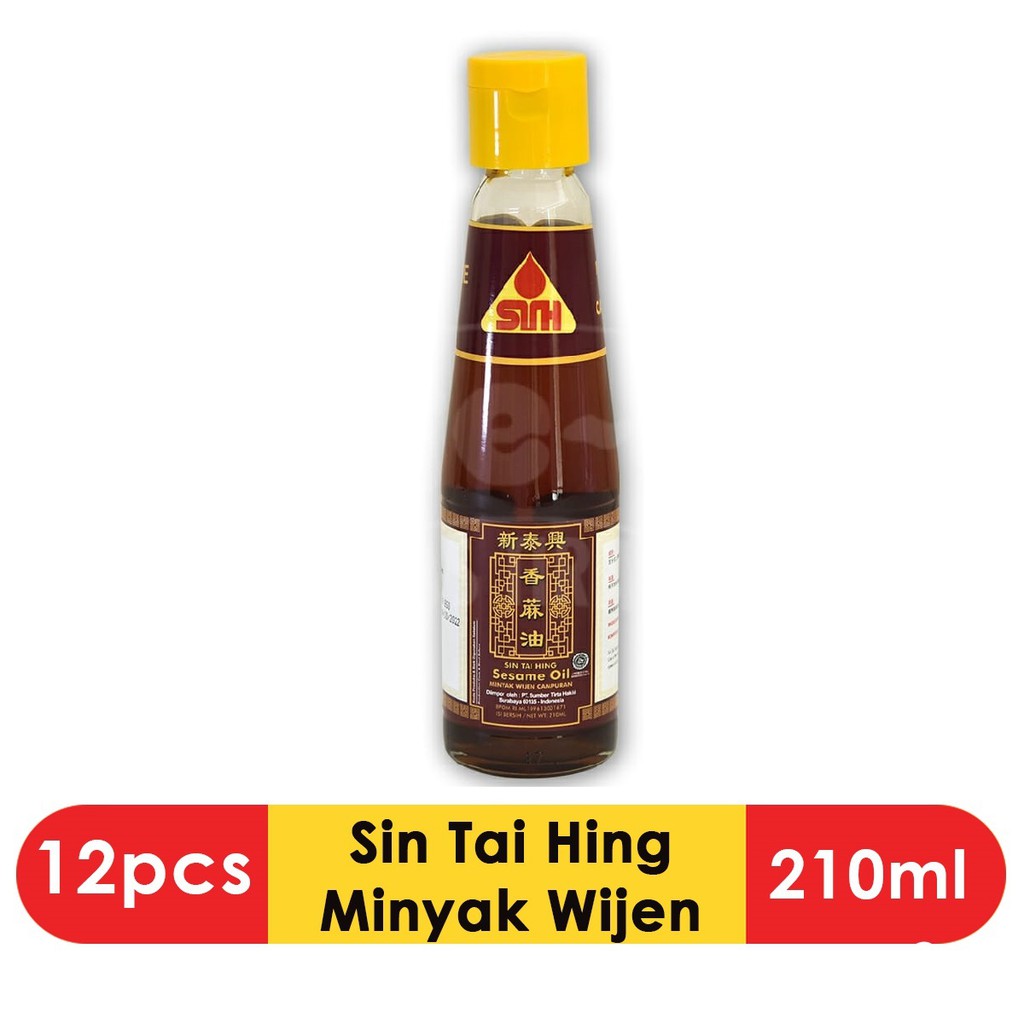 

SIN TAI HING Minyak Wijen [210 ml] - Multi Pack 12 pcs