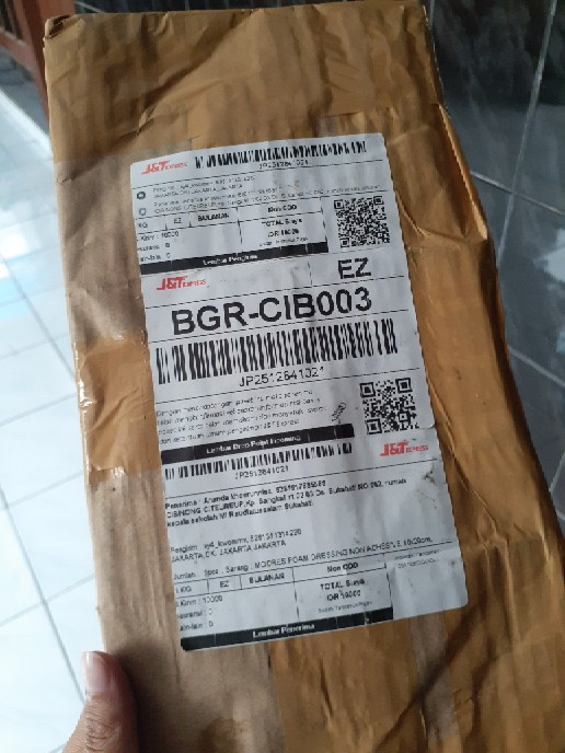 Modres Foam Dressing Non Adhesive 10x20cm