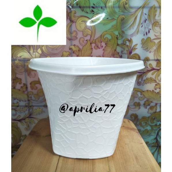 Pot bunga / tanaman twister 20