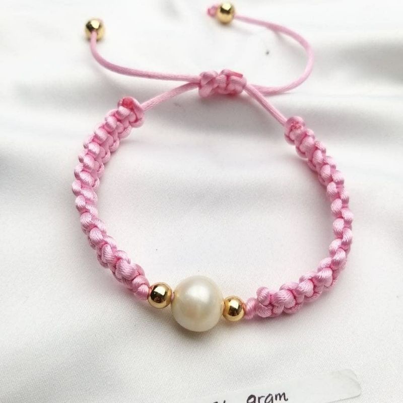 gelang tali serut mutiara laut