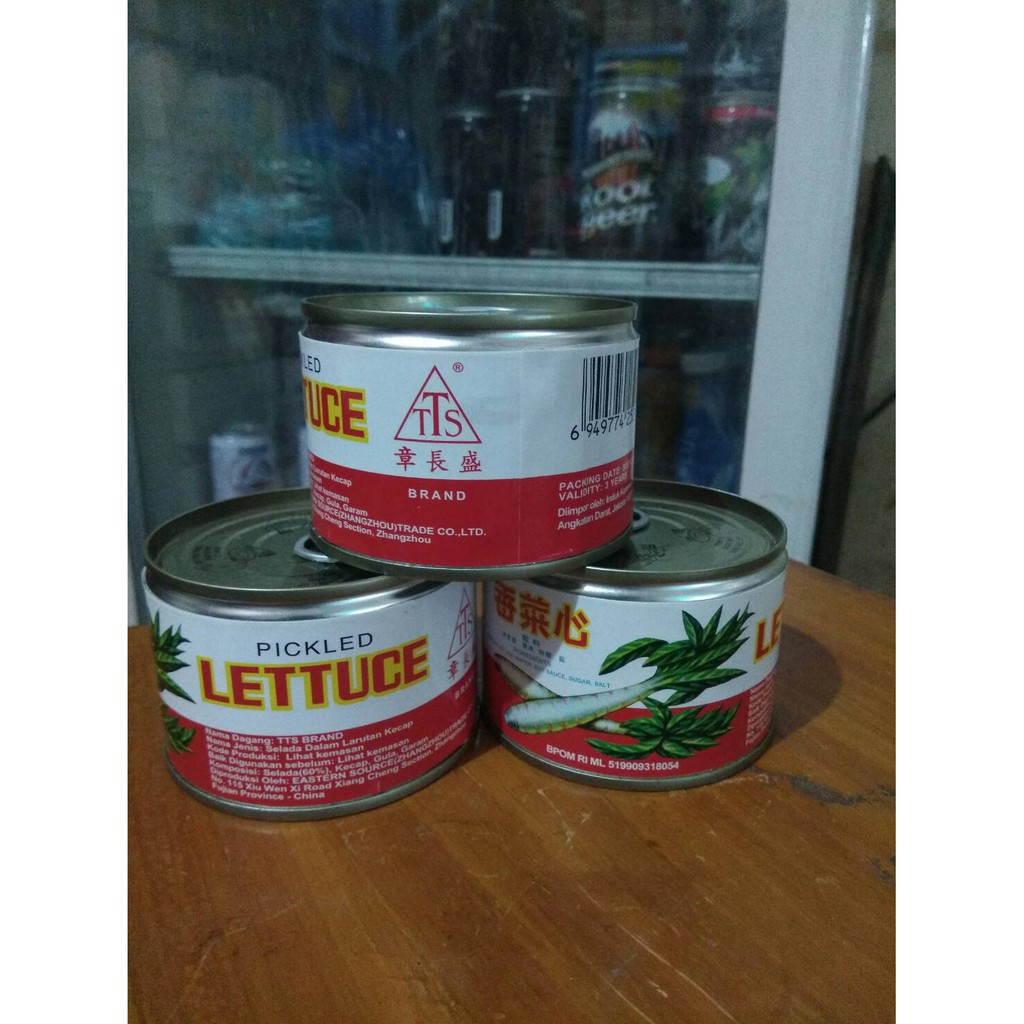 TTS PICKLED LETTUCE / SELADA DALAM LARUTAN KECAP 170 GRAM