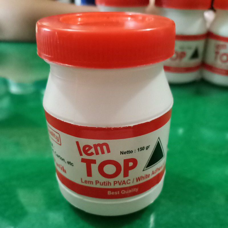

lem TOP lem putih pvac white adhesive 150gr