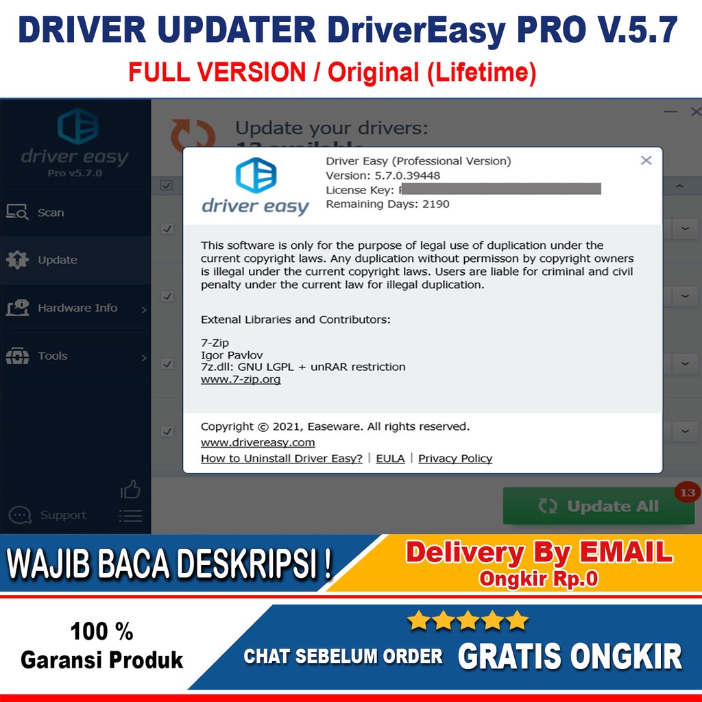 Driver Easy 5.8.1 Terbaru 2023 [Bisa Diupdate]