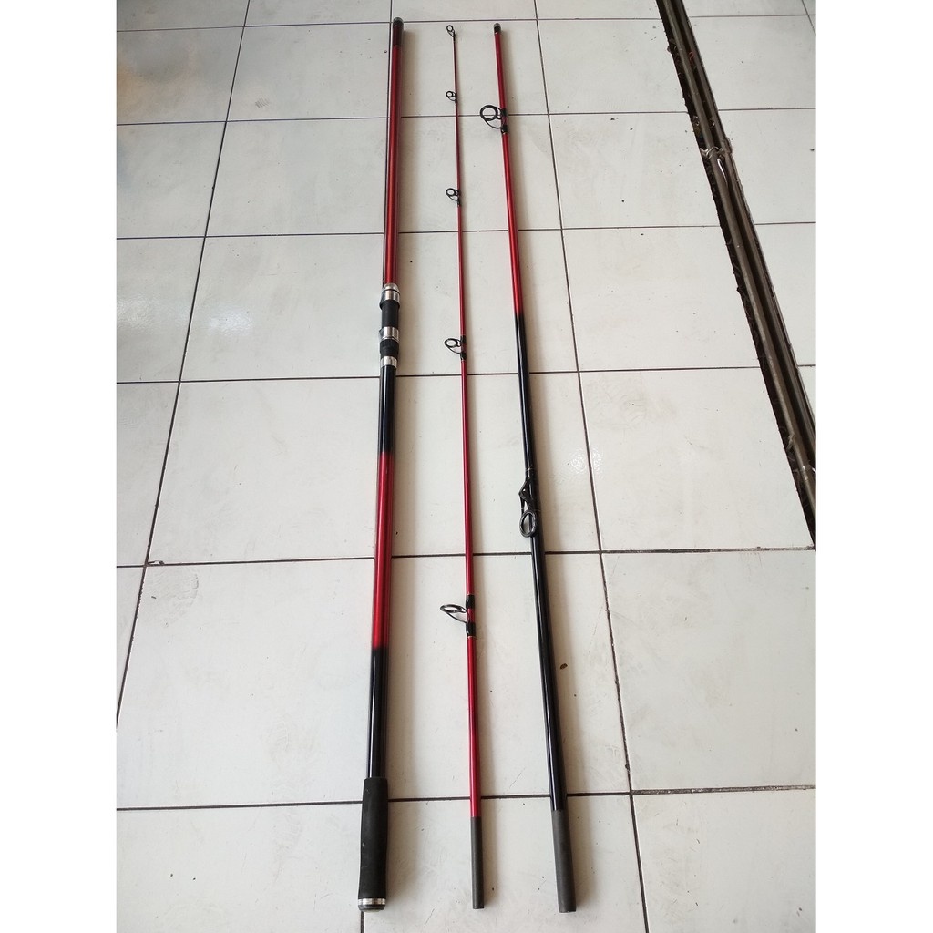 Joran Laut Sambung 3 Awashima Top Caster 420 dan 450 Kaku Omah Pancing Shop