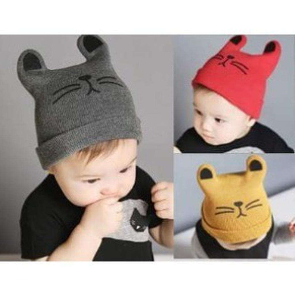 Topi Bayi / Topi Anak / Cat Beanie / Beanie Bayi
