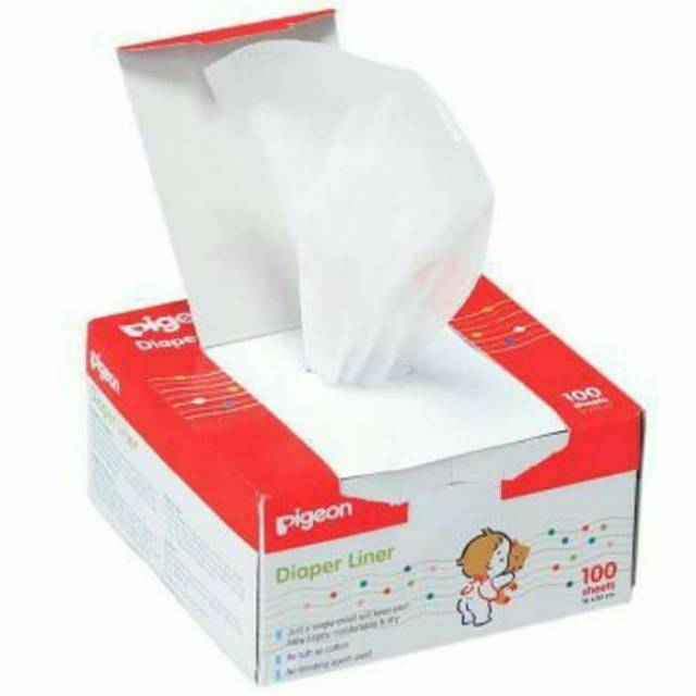 PIGEON DIAPER  LINER 100sheets