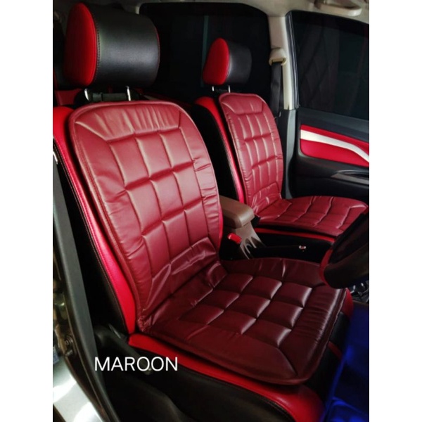 ALAS DUDUK JOK MOBIL SANDARAN JOK MOBIL BAHAN PREMIUM LEATHER TAMPIL EXLUSIVE EMPUK WATERPROOF