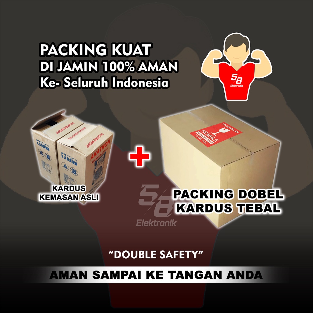 SPEAKER AKTIF 12 INCH INCHI SUBWOOFER + BLUETOOTH DAPAT 2 BOX AKATRON 1285 LEBIH OK DARI POLYTRON PMA-4