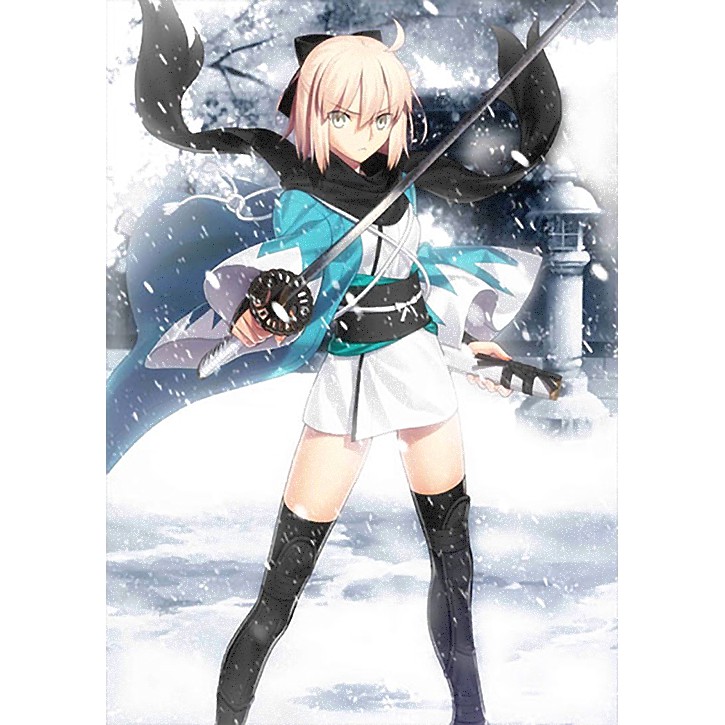 Okita Souji FGO Costume and acc