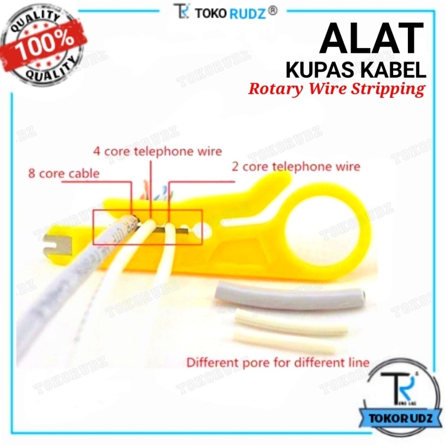 Alat Kupas Kabel Listrik Putar Rotary Wire Striping