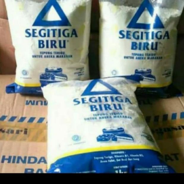 

TEPUNG TERIGU SEGITIGA BIRU 1 KG 1 DUS ISI 12, GOJEK/GRAB ONLY