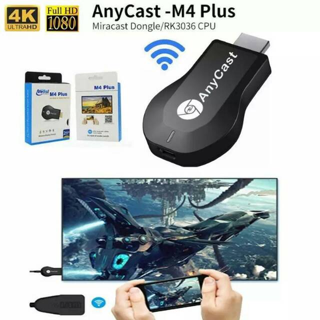 Jual Anycast M4 Plus Hdmi Dongle Usb Wireless - HDMI Dongle Anycast M4 ...