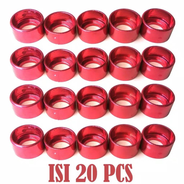 Monel Ring Variasi Aksesoris Motor Bahan Aluminium / CNC - isi 20 pcs