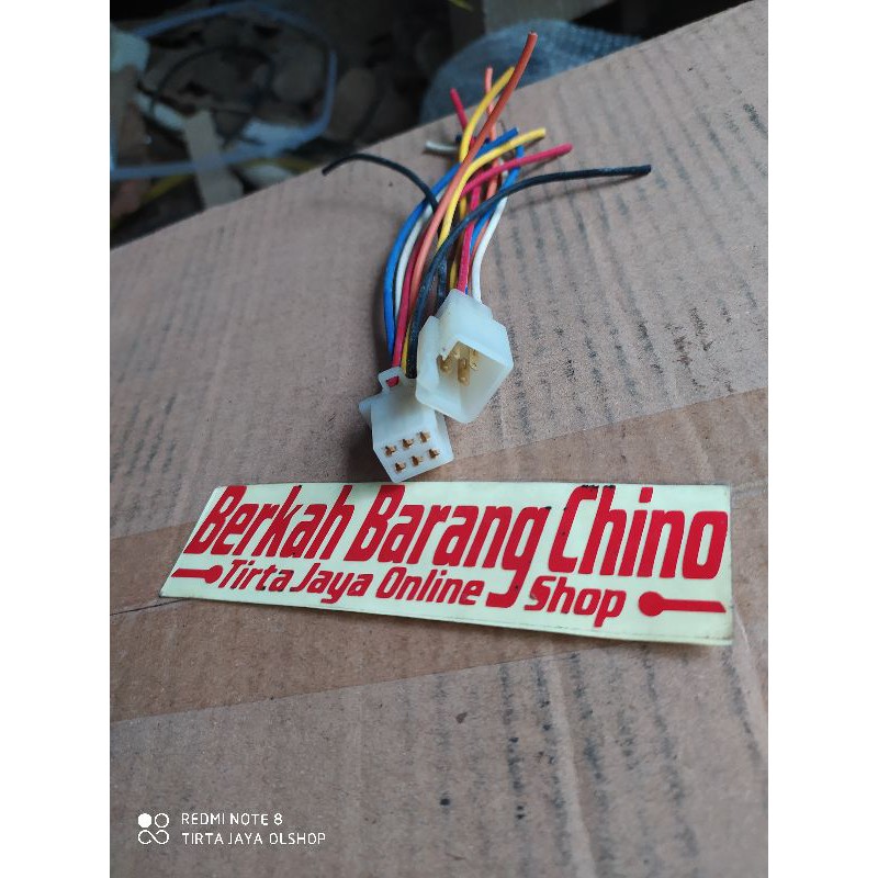 soket skun kabel 6 pin universal