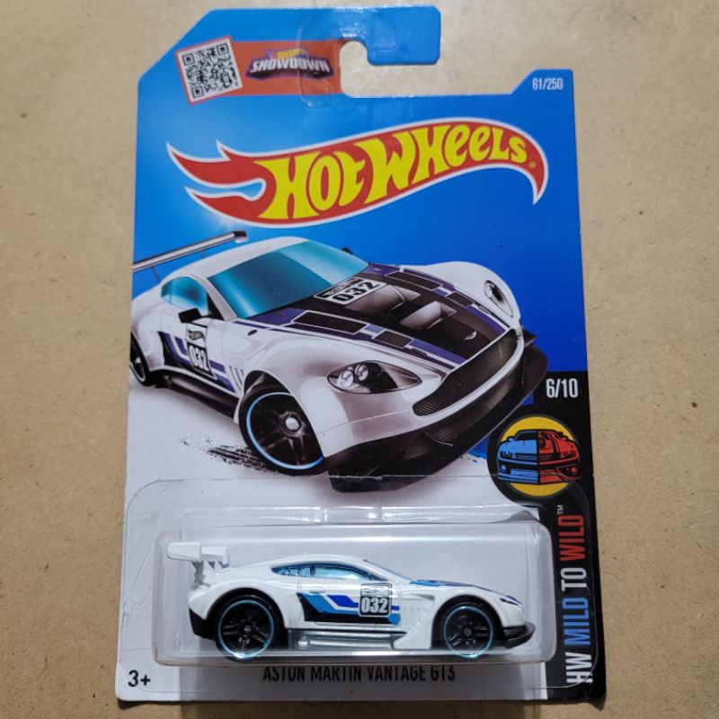 HOT WHEELS ASTON MARTIN VANTAGE GT3 / HW MILD TO WILD [ WHITE ]