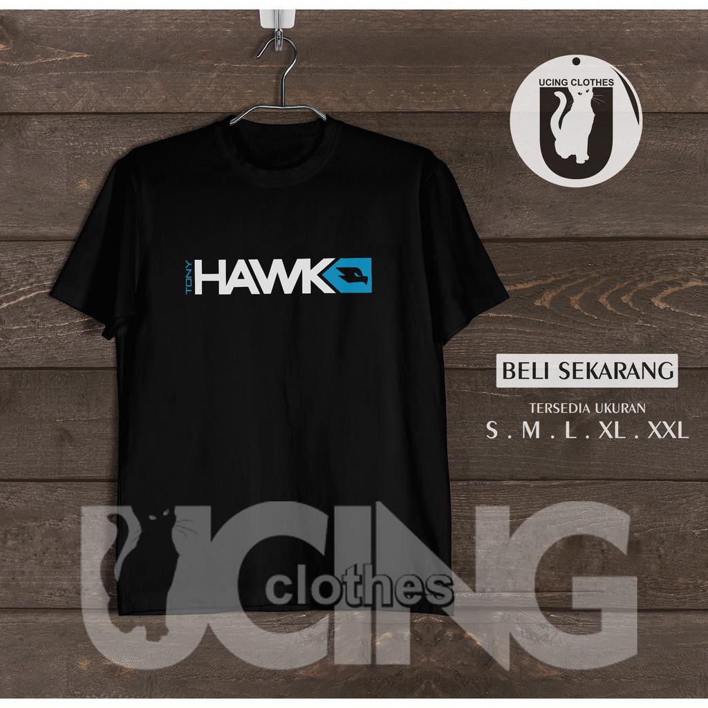 Kaos Baju Tony Hawk Logo Kaos Skateboard