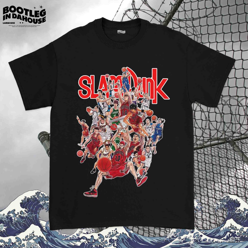 Kaos Film Anime Slam Dunk Movie | Baju Anime Slamdunk Film | Movie Shirt