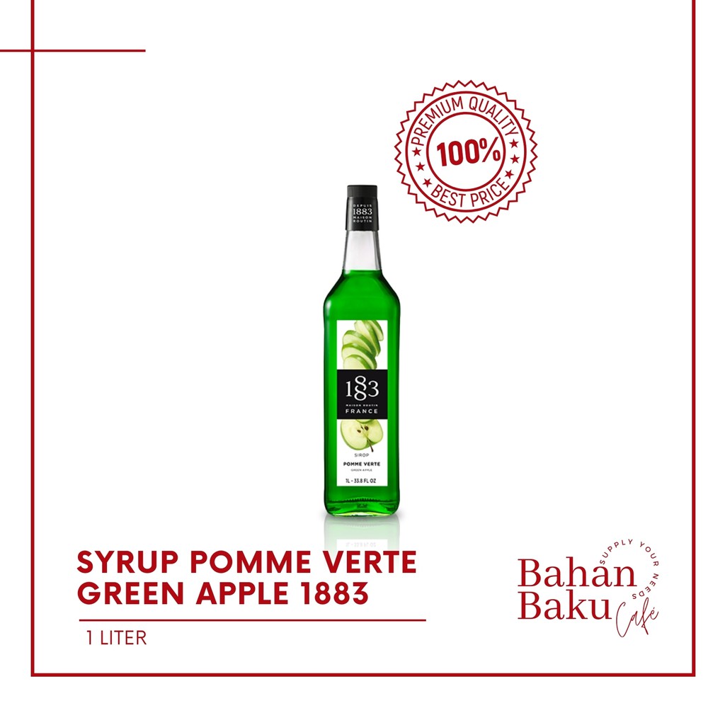 

Syrup Pomme Verte 1883 / Sirup Green Apple 1883