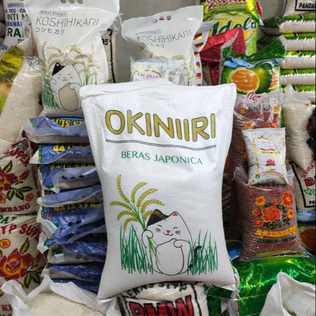 

Beras Jepang Okiniiri 20KG (Original 100%)