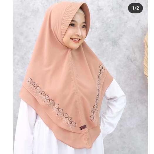 PROMO !! HIJAB INSTAN CERUTY PAYET MELANI ORY BY RIZKY || PAYET MELANI CERUTY 2 LAYER BEST SELLER